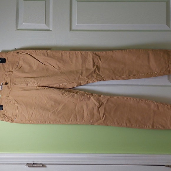 Toad&Co Earthworks 5 Pocket Skinny Pant, Starfish (tan), Women's sz 6 - Picture 1 of 6